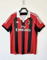 2012/2013 AC Milan Home Fans 1:1 Retro Soccer Jersey