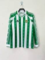 1995/1997 Real Betis Home Long Sleeve Fans 1:1 Quality Retro Soccer Jersey