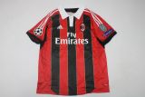 2012/2013 AC Milan Home Fans 1:1 Retro Soccer Jersey