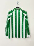 1995/1997 Real Betis Home Long Sleeve Fans 1:1 Quality Retro Soccer Jersey