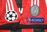 2012/2013 AC Milan Home Fans 1:1 Retro Soccer Jersey