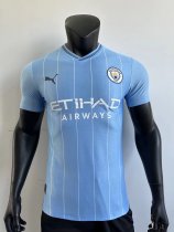 24/25 Manchester City Home Blue Player 1:1 Quality Soccer Jersey