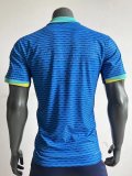 24/25 Brazil Away Blue Player  1:1 Quality Soccer Jersey
