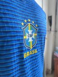 24/25 Brazil Away Blue Player  1:1 Quality Soccer Jersey