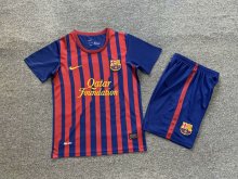 2011/2012 Barcelona Home 1:1 Kids Retro Soccer Jersey