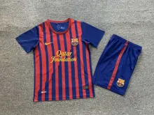 2011/2012 Barcelona Home 1:1 Kids Retro Soccer Jersey