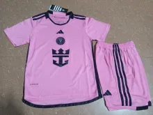 24/25 Inter Miami Home 1:1 Kids Soccer Jersey