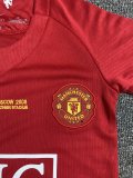 2007/2008 Manchester United Home UCL Final 1:1 Kids Retro Soccer Jersey