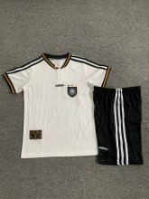 1996 Germany Home 1:1 Kids Retro Soccer Jersey