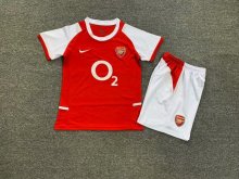 2002/2004 Arsenal Home 1:1 Kids Retro Soccer Jersey