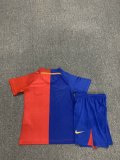 2008/2009 Barcelona Home 1:1 Kids Retro Soccer Jersey
