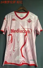 23/24 Fiorentina Pink Fans 1:1 Quality Soccer Jersey