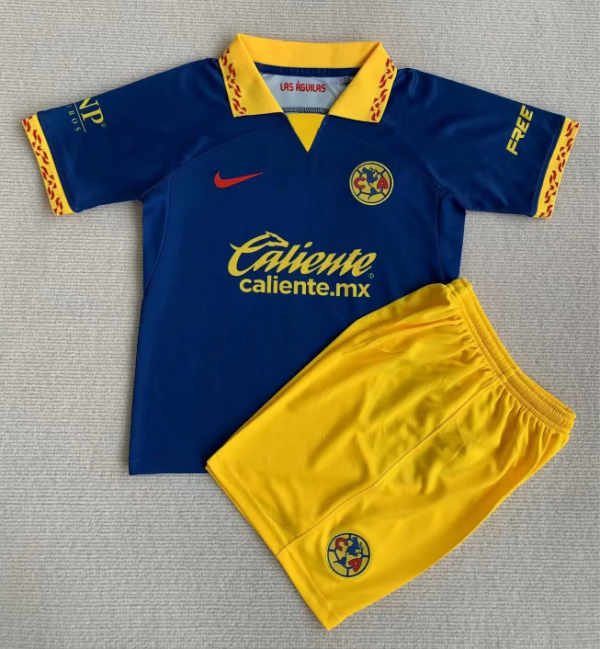 23/24 Club American Away Kids 1:1 Quality Soccer Jersey