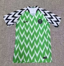 2018 Nigeria Green 1:1 Retro Soccer Jersey