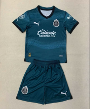 23/24 Chivas Third Kids Kits 1:1 Quality Soccer Jersey