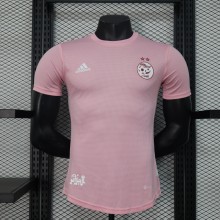 23/24 Algeria Pink Player 1:1 Quality Soccer Jersey