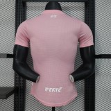 23/24 Algeria Pink Player 1:1 Quality Soccer Jersey