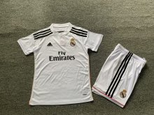 2014/2015 Real Madrid Home  1:1 Kids Retro Soccer Jersey