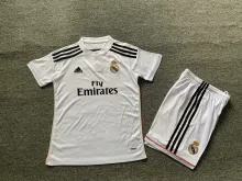 2014/2015 Real Madrid Home  1:1 Kids Retro Soccer Jersey