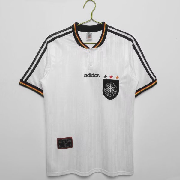 1996 Germany  Home  Fans  1:1 Quality Retro Soccer Jersey