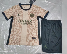23/24 PSG Paris Third 1:1 Quality Kids Soccer Jersey