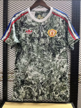 23/24 Manchester United Originals Stone Roses Icon Top-Multicolour Fans 1:1 Quality Soccer Jersey