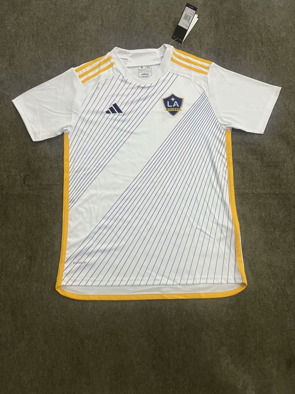 24/25 LA Galaxy Home White Fans 1:1 Quality Soccer Jersey