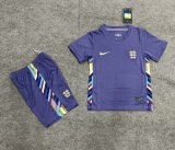 24/25 England Away Kids Soccer Jersey