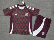 24/25 Mexico Home Kids 1:1 Quality Soccer Jersey