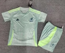 24/25 Mexico Away  Kids 1:1 Quality Soccer Jersey