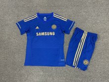 2012/2013 Chelsea Home 1:1 Kids Retro Soccer Jersey