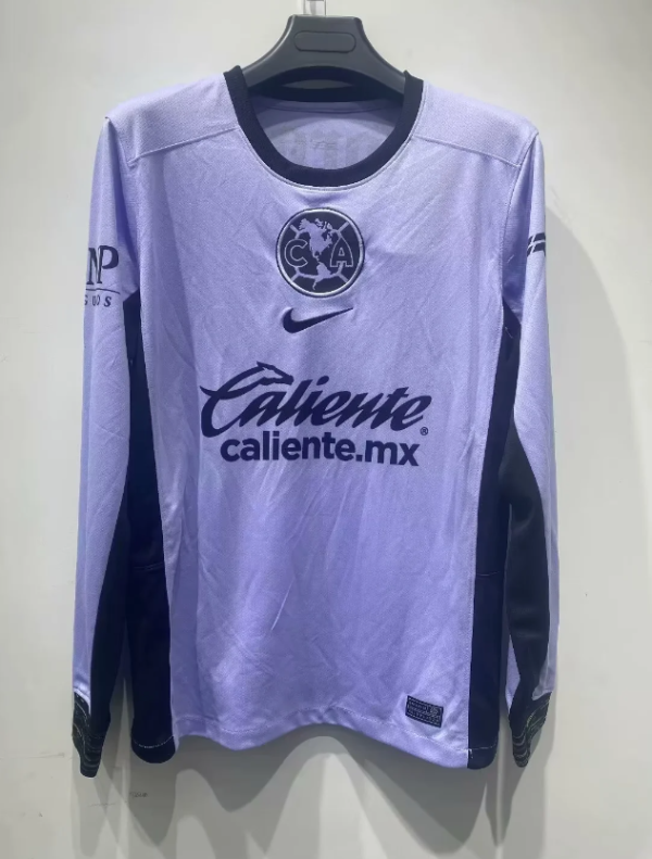 23/24 Club American Third Fans Long sleeve1:1 Quality Soccer Jersey