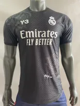 23/24 Real Madrid Y-3 Black Player 1:1 Quality Soccer Jersey