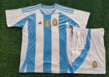 24/25 Argentina Home 3-Stars 1:1 Kids Soccer Jersey