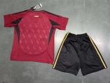 24/25 Belgium Home Kids jerseys 1:1 Quality Soccer Jersey