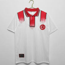 1996 Turkey Away  Fans 1:1 Quality Retro Soccer Jersey