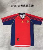 1998/1999  Spain Home Fans 1:1 Quality Retro Soccer Jersey
