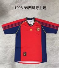1998/1999  Spain Home Fans 1:1 Quality Retro Soccer Jersey