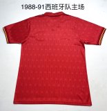 1988/1999 Spain Home Fans 1:1 Quality Retro Soccer Jersey