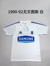 1990/1992 Juventus White  1:1 Quality Retro Soccer Jersey
