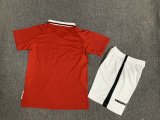 1999/2000 Manchester United Home Red 1:1 Kids Retro Soccer Jersey