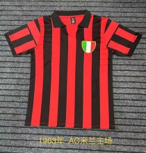 1963 AC Milan Home 1:1 Retro Soccer Jersey