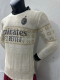 23/24 AC Milan X Pleasures Edition Player Yellow  Long sleeve 1:1 Quality Soccer Jersey