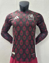 24/25 Mexico Home Player Long sleeve 1:1 Quality Soccer Jersey