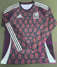 24/25 Mexico Home Fans Long sleeve 1:1 Quality Soccer Jersey