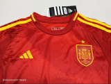 24/25 Spain Home Kids 1:1 Quality Soccer Jersey