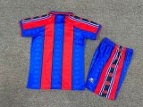 1996/1997 Barcelona Home 1:1 Kids Retro Soccer Jersey