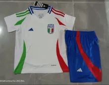 24/25 Italy Away Kids Soccer Jersey