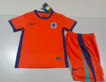 24/25 Netherlands Home Orange 1:1 Kids Soccer Jersey