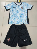 24/25 Portugal Away Kids Soccer Jersey